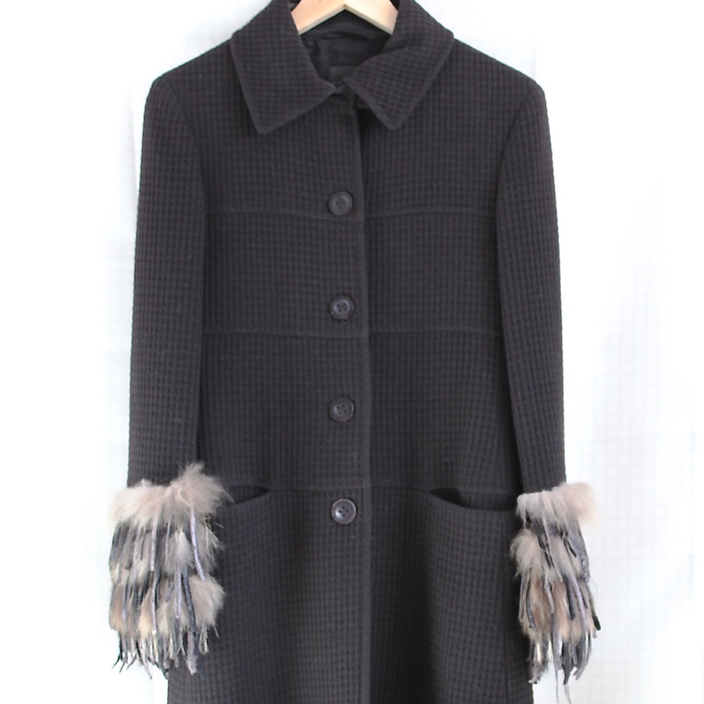 Fendi cashmere and wool coat